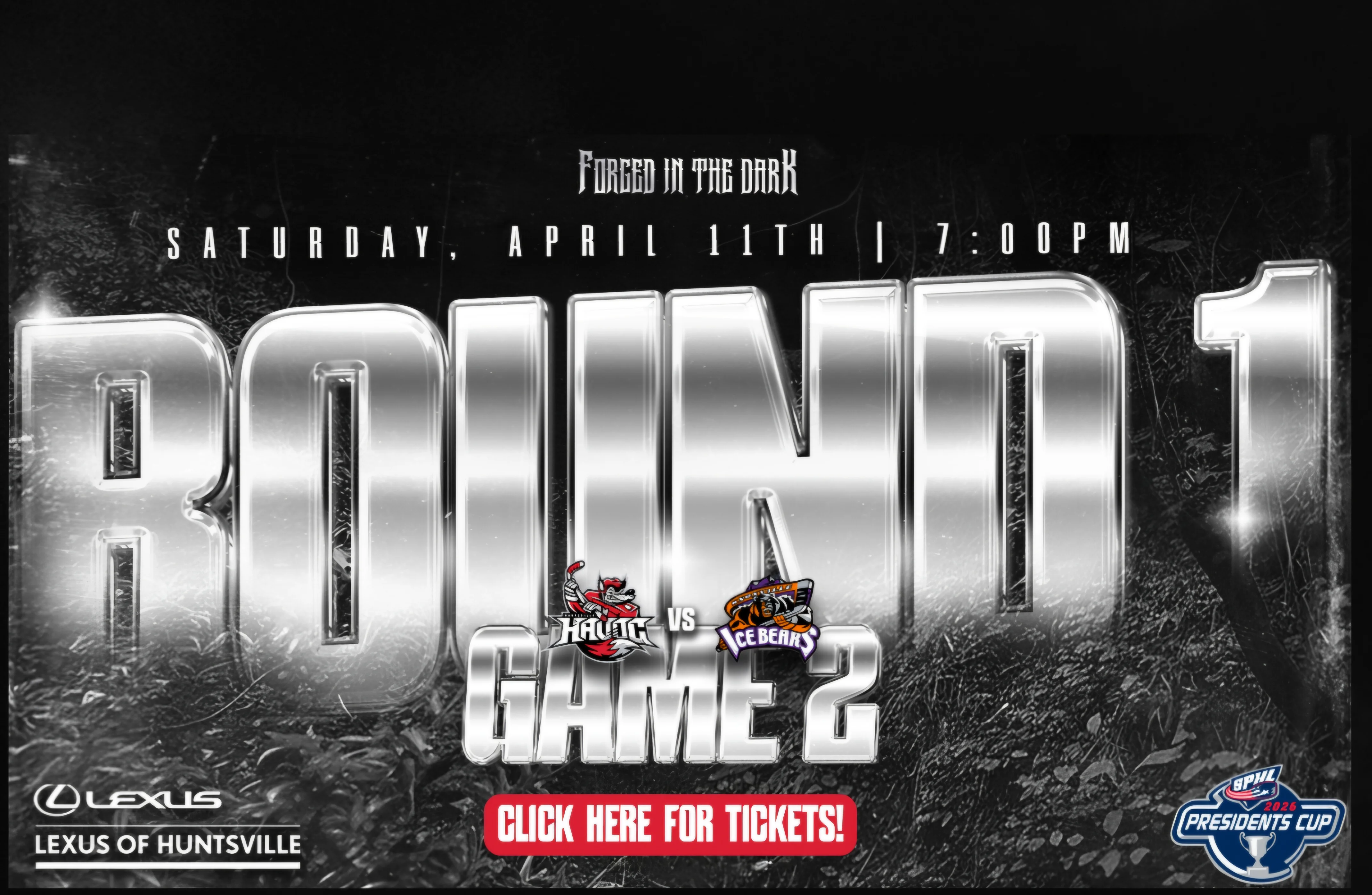 Huntsville Havoc hockey @ Propst Arena