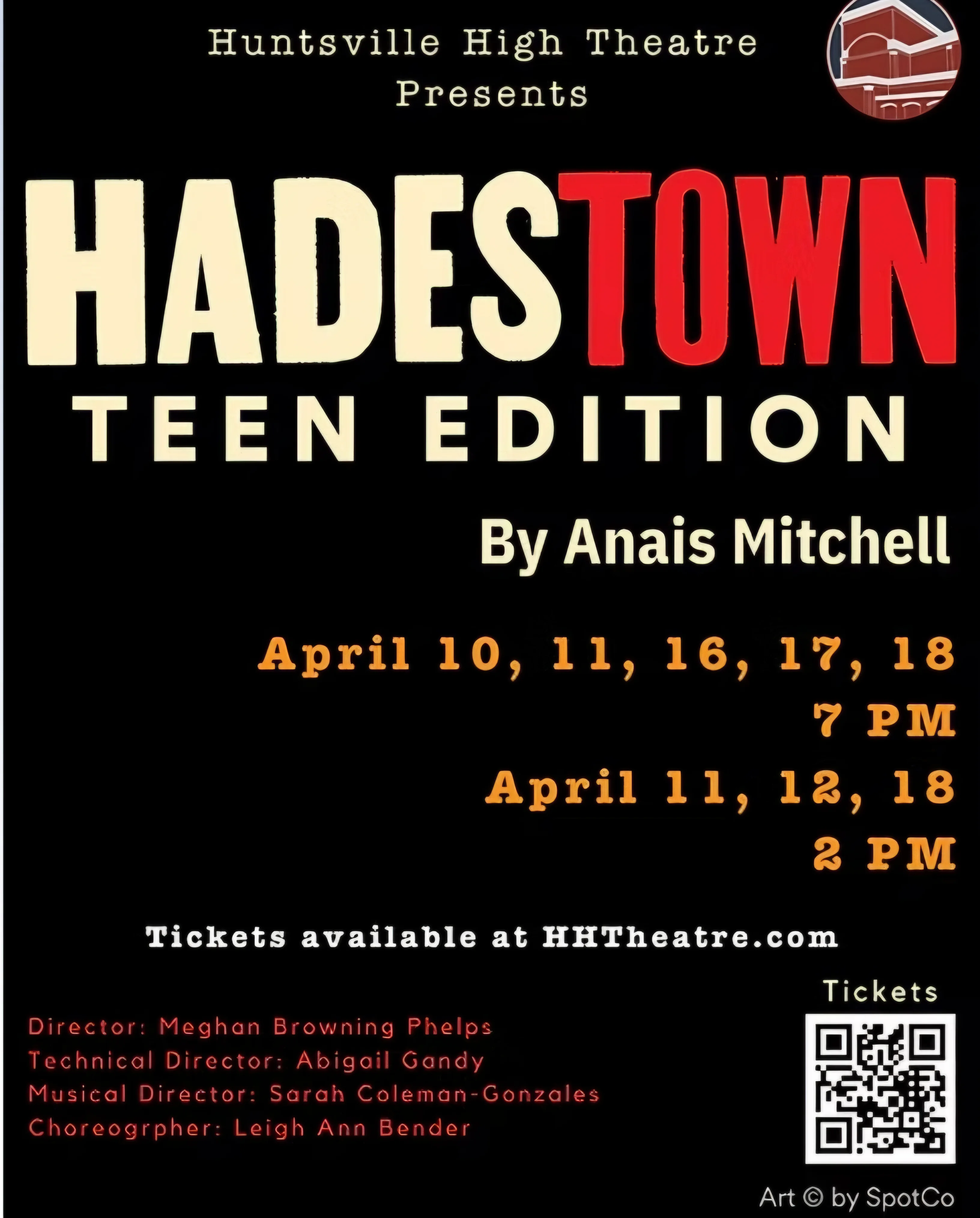 ‘Hadestown’ @ Huntsville High School Theatre