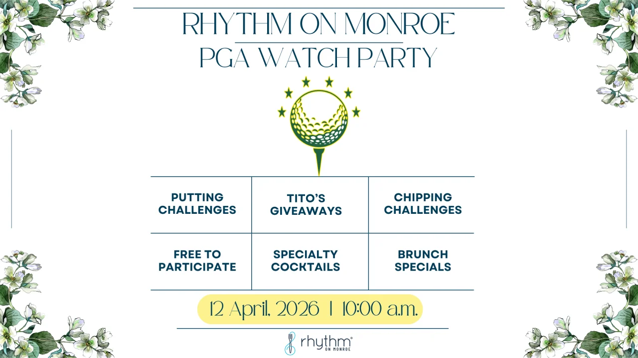 Masters Watch Party @ Rhythm On Monroe