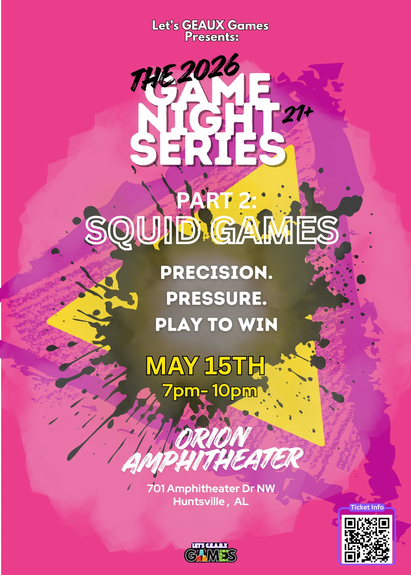 Squid Games Adult Game Night