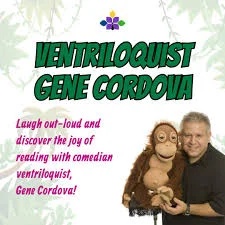 Ventrilooquist Gene Codova "The Fantastic Fossil Fun Show."