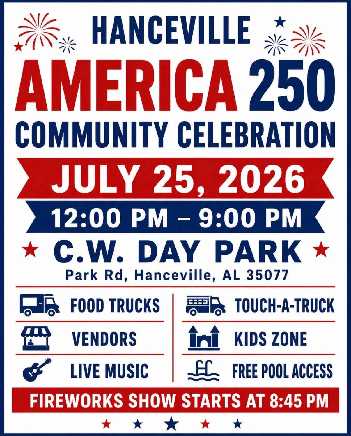 Hanceville celebrates America 250!