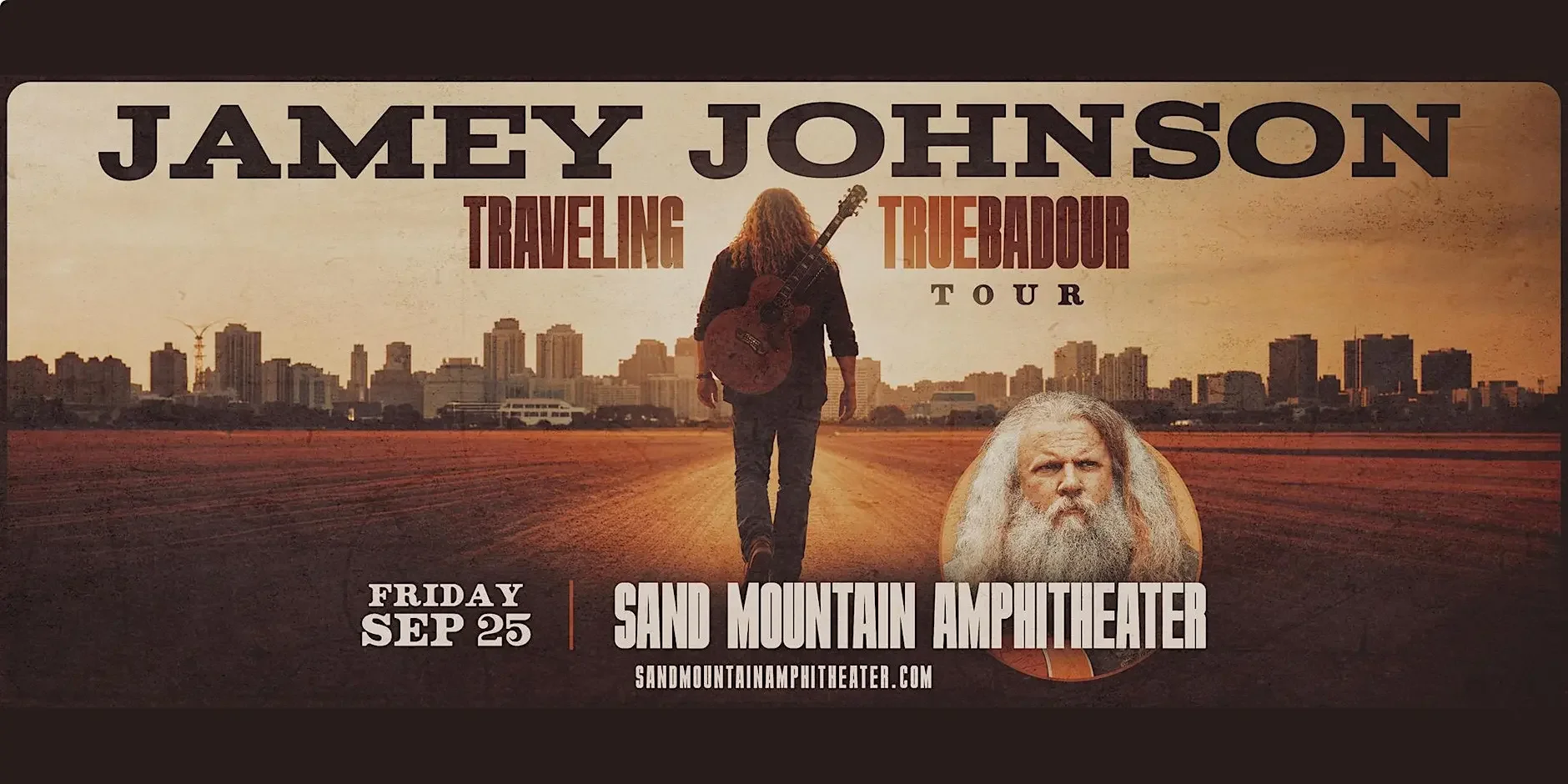 Jamey Johnson The Traveling Truebadour Tour @ Sand Mountain Amphitheater