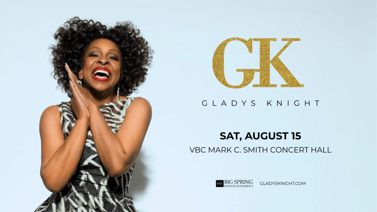 Gladys Knight at Mark C. Smith Concert Hall