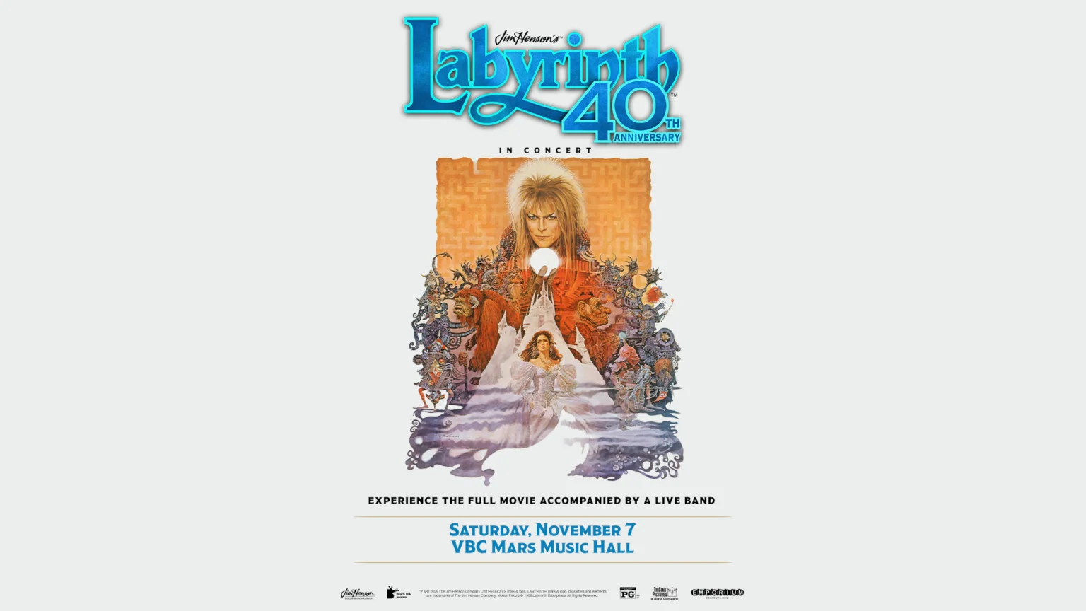 Jim Henson’s Labyrinth: In Concert 40th Anniversary