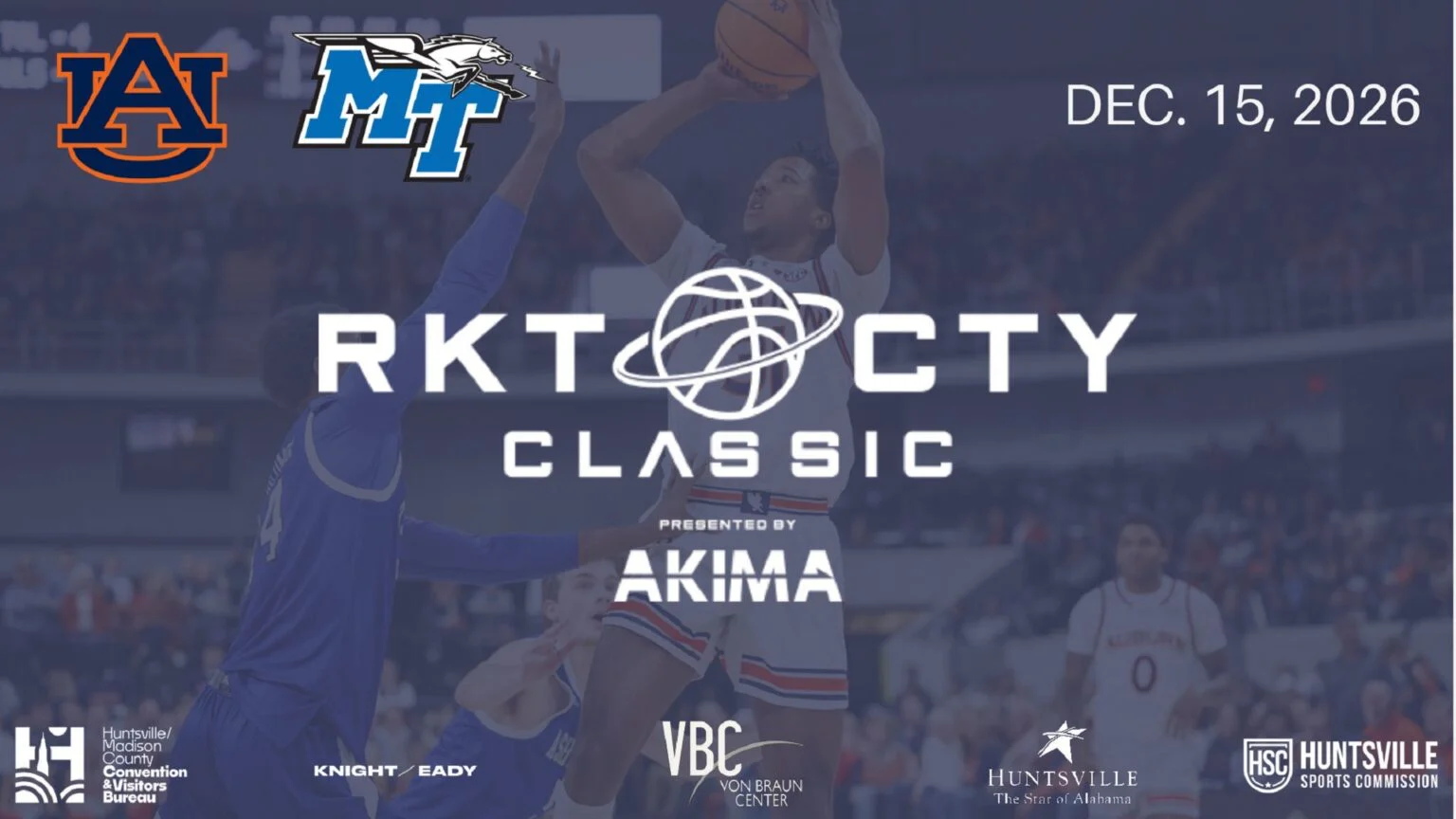 Rocket City Classic presented by Akima Auburn vs Middle Tennessee