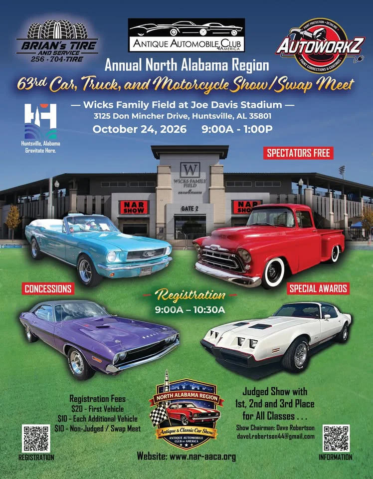 North Alabama Region of the Antique Automobile Club of America Annual Car Show