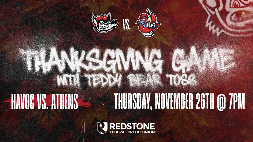 Huntsville Havoc Thanksgiving Game