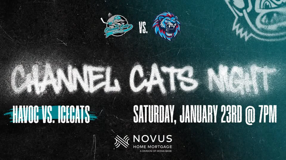 Huntsville Havoc vs Icecats Channel Cats Night