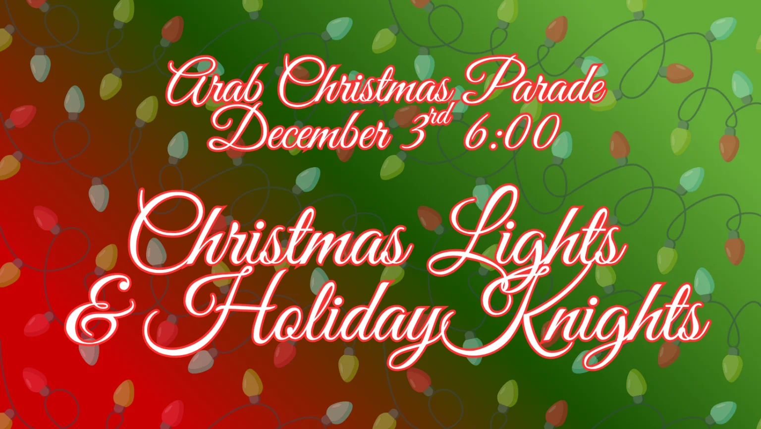 Arab Christmas Parade 2026