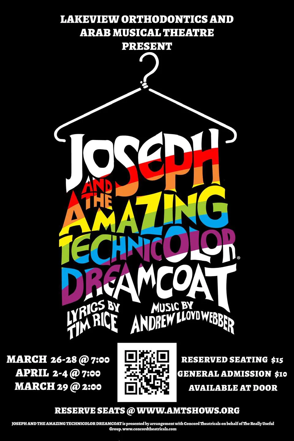 AMT Presents Joseph and the Amazing Technicolor Dreamcoat