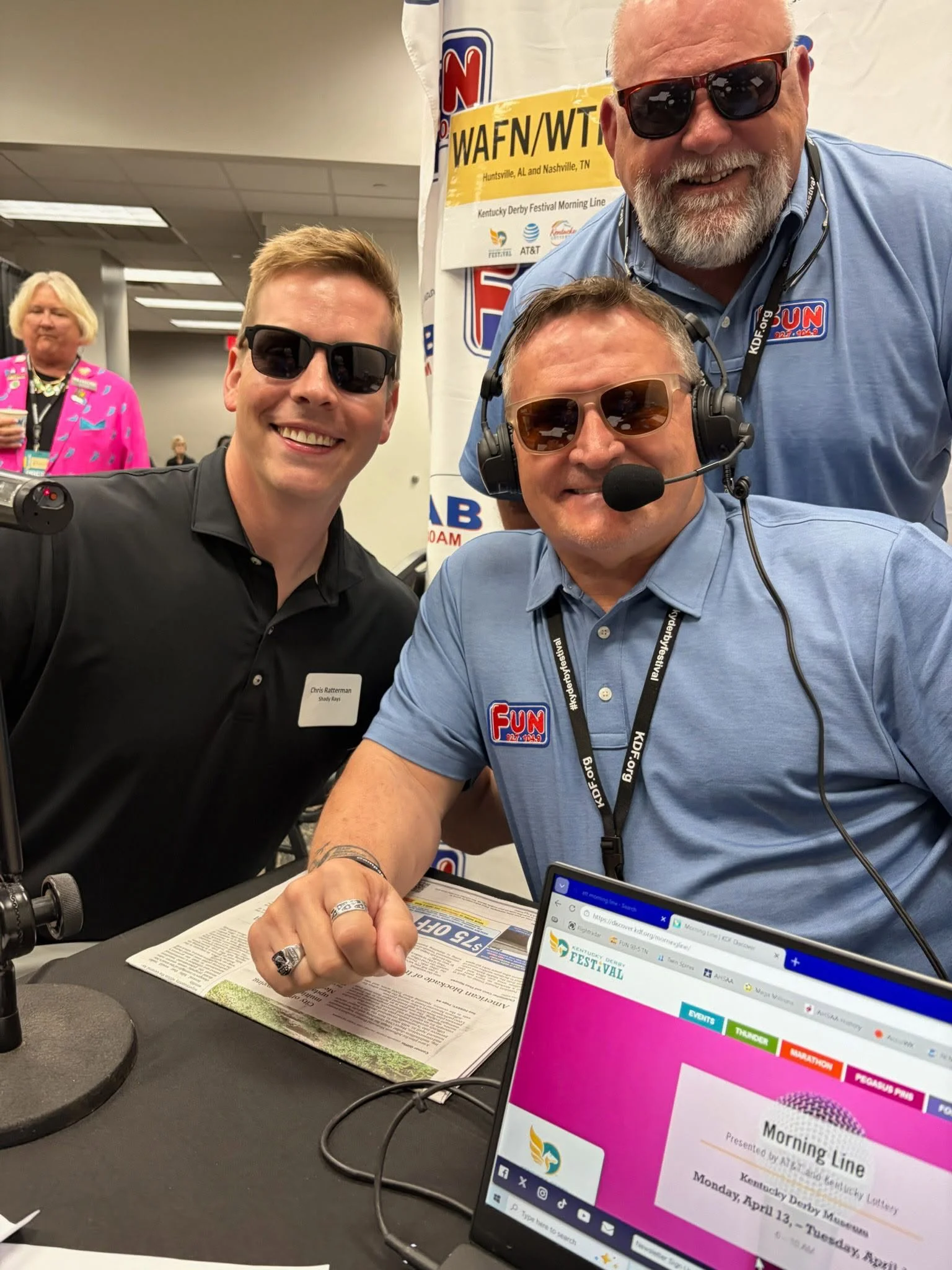 Chris Ratterman, owner of Shady Rays Sunglasses