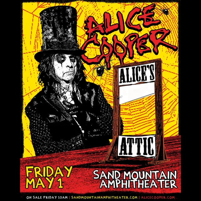 Alice's Attic Tour at Sand Mountain Amphitheater on Friday, May 1 — Free ticket giveaway